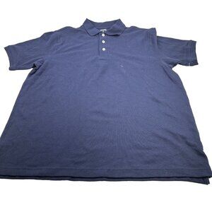 French Toast Mens Size Large Short Sleeve Sport Polo Academy Sports Outdoor Blue